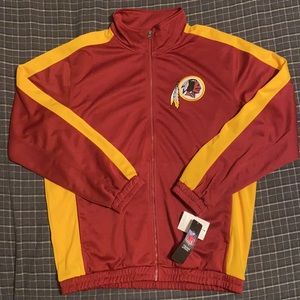 Official NFL Washington Redskins Lightweight Mesh Track Jacket